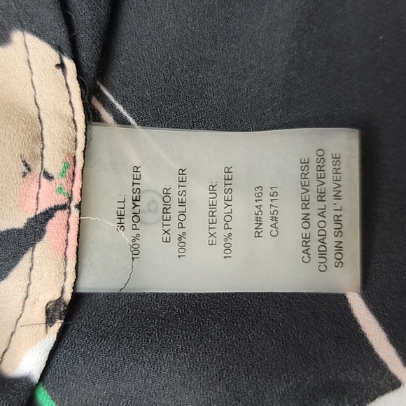 Karl Lagerfeld Floral Print Blouse - Picture 10 of 11